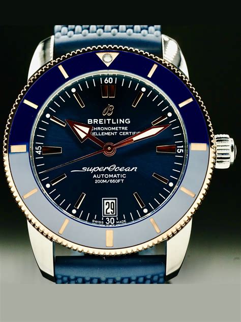 Breitling superocean heritage two tone